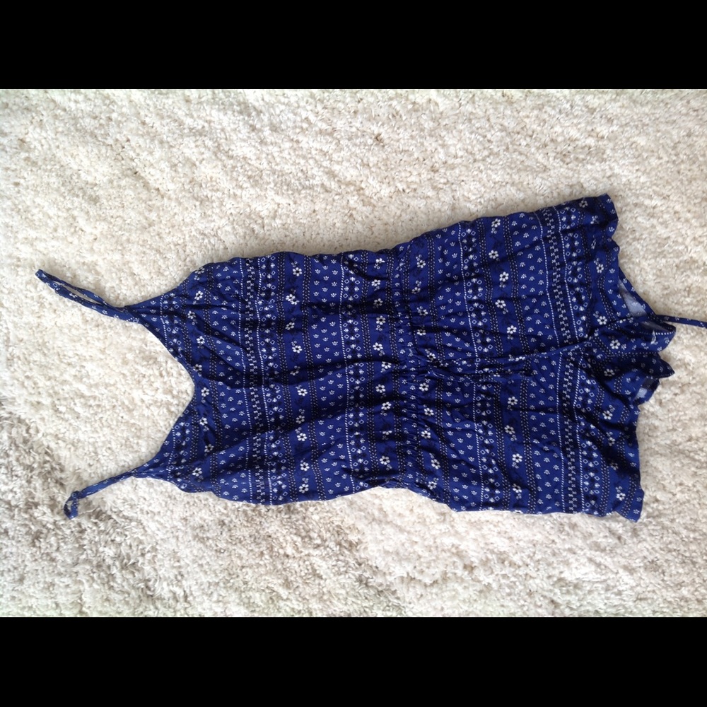 Old navy blue romper